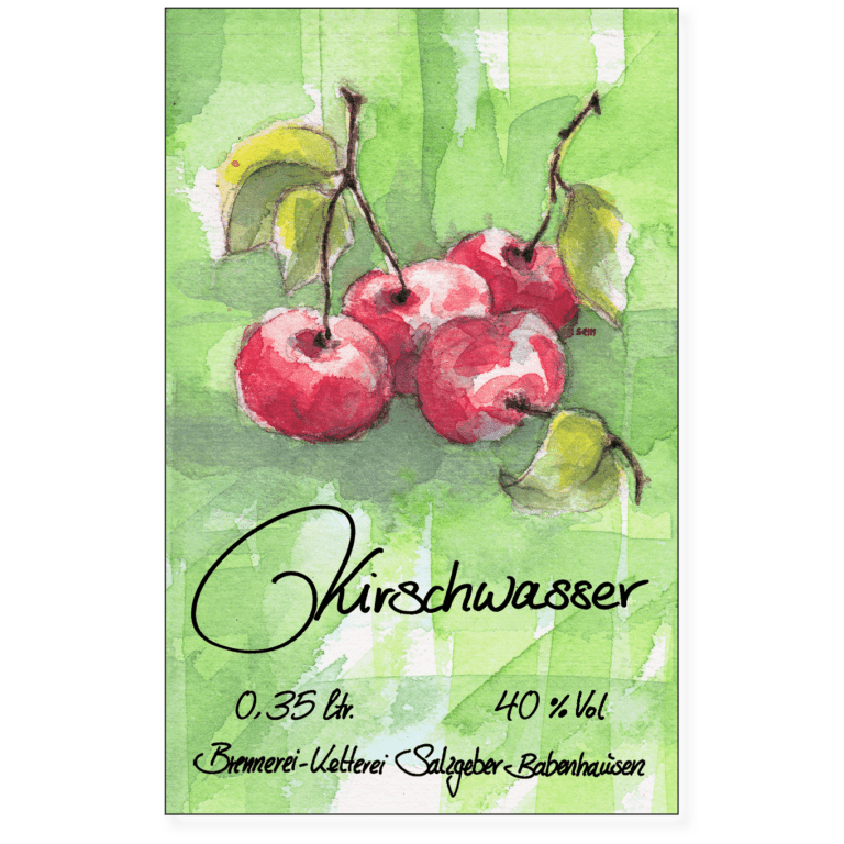 Kirschwasser 40 vol Salzgeber