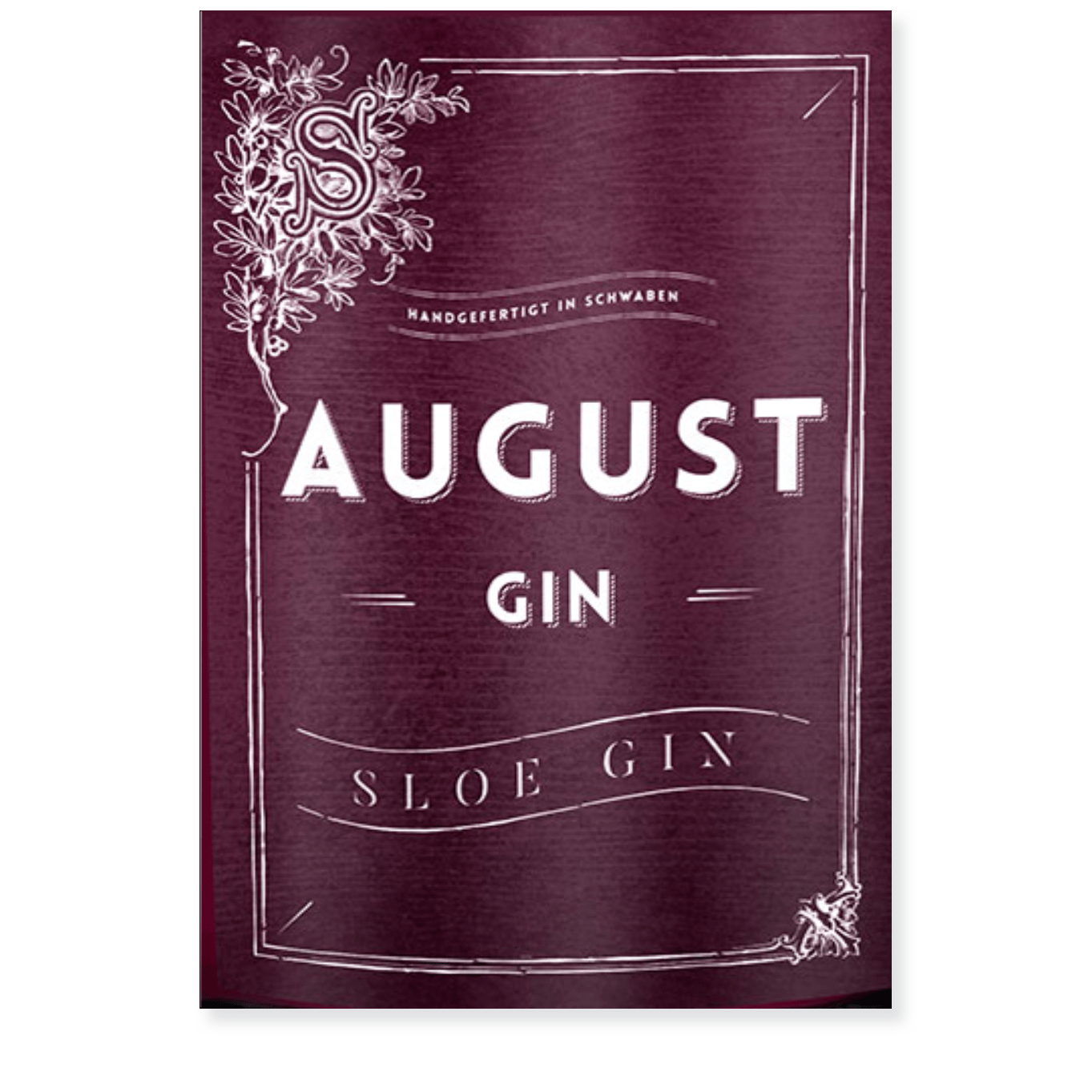 August Sloe Gin 25% vol - Salzgeber