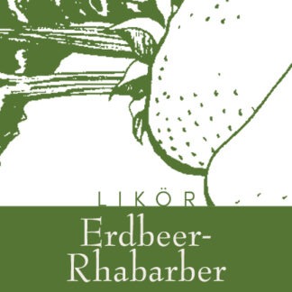 Erdbeer Rhabarber Likör 25 % vol