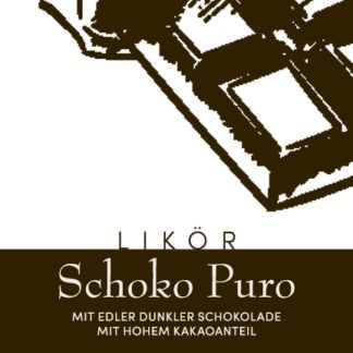 Schoko Puro Likör klar 33 % vol