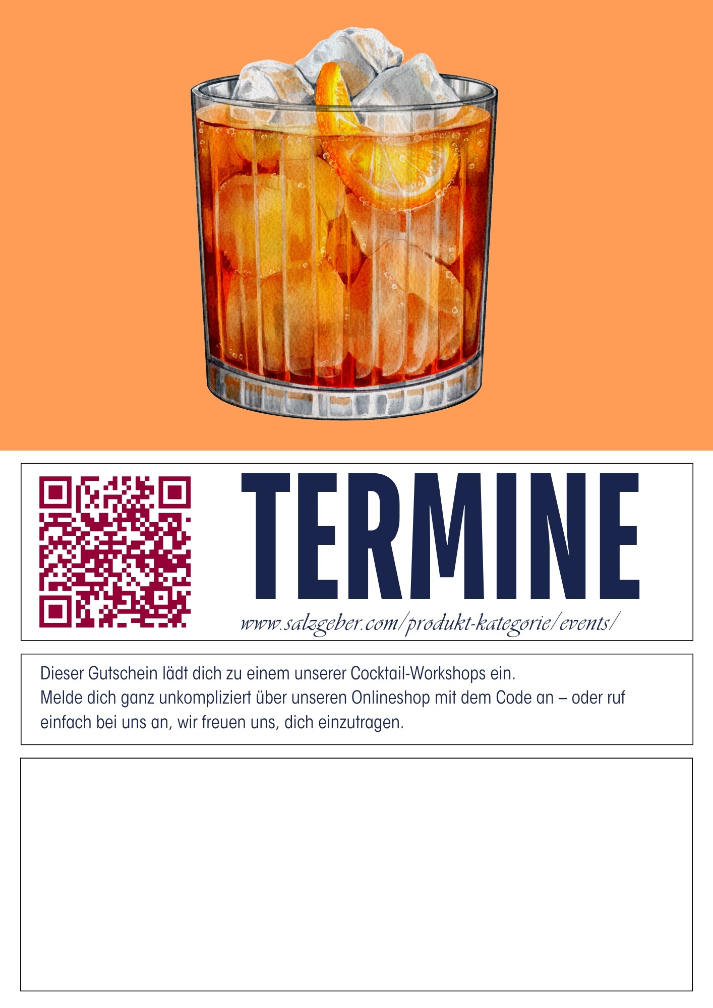 Gutschein Cocktail Workshop – Bild 2