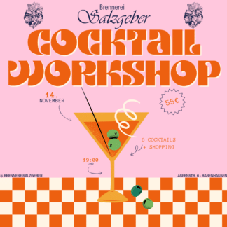Cocktail-Workshop 14.November 2026
